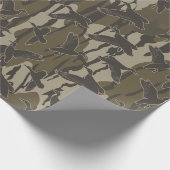 Watervogels jacht camo eend jagers cadeaupapier (Hoek)