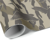 Watervogels jacht camo eend jagers cadeaupapier (Rol Hoek)