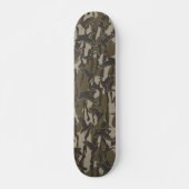 Watervogels jacht camo eend jagers persoonlijk skateboard (Voorkant)