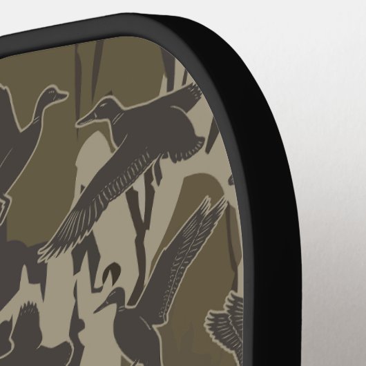 Watervogels jacht camo eend jagers pickleball paddle (Links Detail)