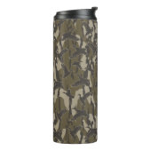 Watervogels jacht camo eend jagers thermosbeker (Gedraaid links)