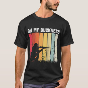 Watervogels Jacht voor een Flying Duck Hunting Rag T-shirt