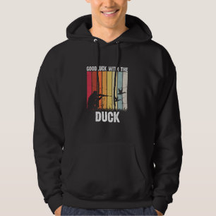 Watervogels jagen ontwerp voor een vliegende eend  hoodie