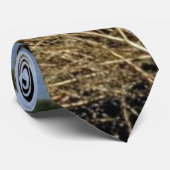 Watervogels jagen stropdas (Opgerold)