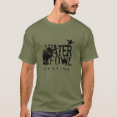 Watervogels jagen t-shirt (Voorkant)