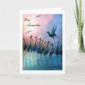 Watervogels, met sympathie... Kaart (Voorkant)