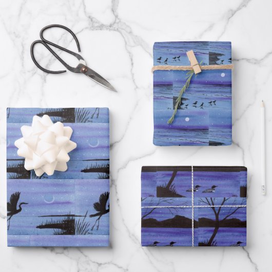 Watervogels — Papieren vellen verpakken (Voorkant)