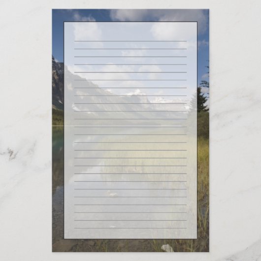 Watervogelsmeer langs de Icefields parkway, Briefpapier (Voorkant)