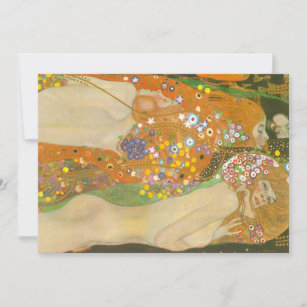 Watervoorraden II van Gustav Klimt, Art Nouveau