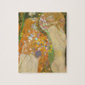 Watervoorraden II van Gustav Klimt, Art Nouveau Legpuzzel (Verticaal)