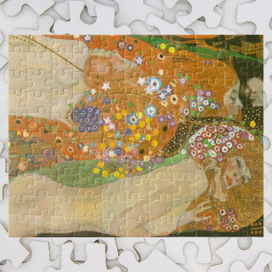 Watervoorraden II van Gustav Klimt, Art Nouveau Legpuzzel