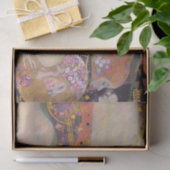 Watervoorraden II van Gustav Klimt Tissuepapier (Geschenk)