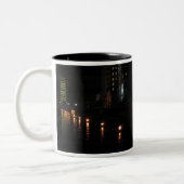 watervuur tweekleurige koffiemok (Links)