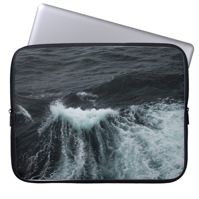 WATERWAVELS LAPTOP SLEEVE (Voorkant)
