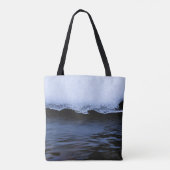 WATERWAVELS OP DE SHORE TOTE BAG (Achterkant)