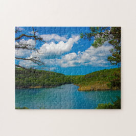 Waterweg Landschap Legpuzzel