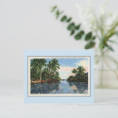  waterweg tussen Miami en Palm Beach Briefkaart (Staand voorkant)
