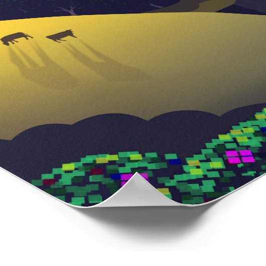 Waterweg (volledig) poster (Hoek)