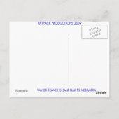 WATERWERKEN BRIEFKAART (Achterkant)