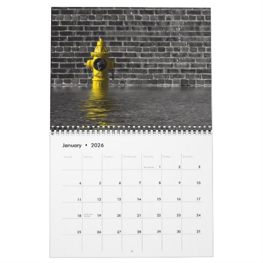 Waterwerken nr. 1 kalender (Jan 2026)