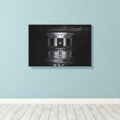 Waterwerken Nr 6 Canvas Afdruk (Insitu (Houten vloer))