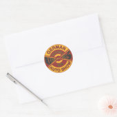 WaterWerks 2011 Ronde Sticker (Envelop)