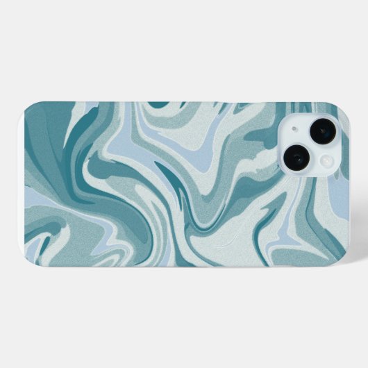 waterwervelingen Case-Mate iPhone case (Achterkant (horizontaal))