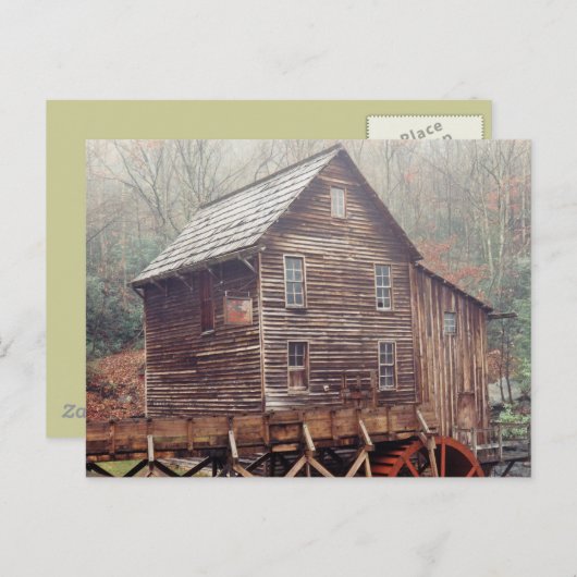 Waterwiel Briefkaart (Voorkant / Achterkant)