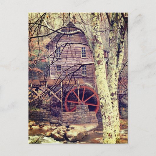 Waterwiel Briefkaart (Voorkant)