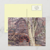 Waterwiel Briefkaart (Voorkant / Achterkant)