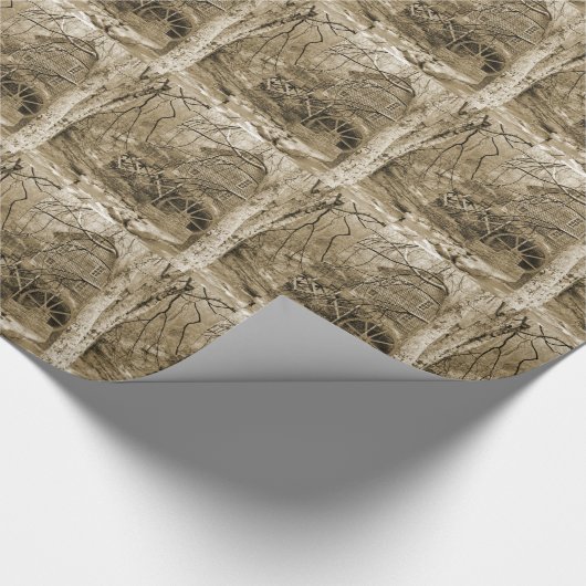  waterwiel cadeaupapier (Hoek)