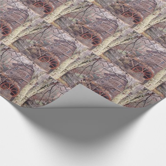 Waterwiel Cadeaupapier (Hoek)