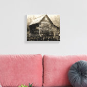  waterwiel canvas afdruk (Insitu (Woonkamer))