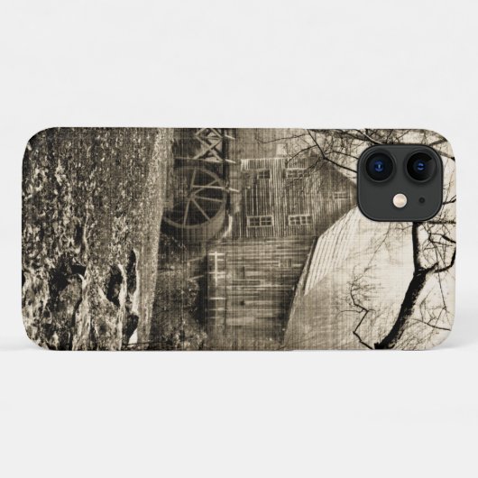 waterwiel Case-Mate iPhone case (Achterkant (horizontaal))
