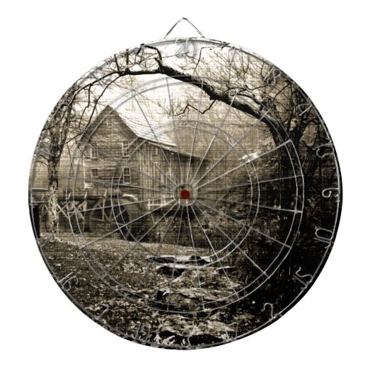  waterwiel dartbord (Voorkant)