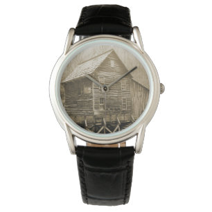 Waterwiel Horloge