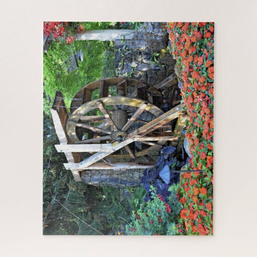 Waterwiel Jigzaag Puzzle Legpuzzel (Verticaal)