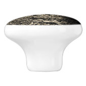 waterwiel keramische knop (Zijkant)