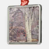 Waterwiel Metalen Ornament (Links)