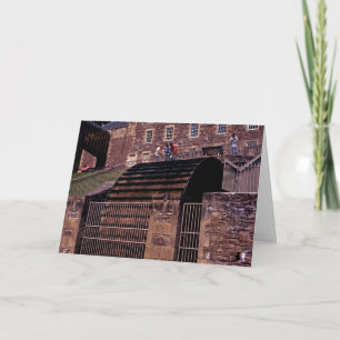 Waterwiel New Lanark Scotland Briefkaart