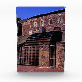 Waterwiel New Lanark Scotland Briefkaart Poster Fotoblokken