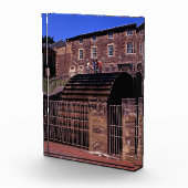 Waterwiel New Lanark Scotland Briefkaart Poster Fotoblokken (Rechts)