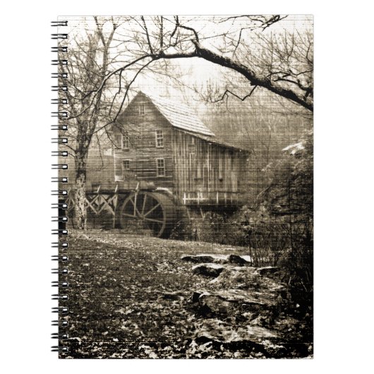  waterwiel notitieboek (Voorkant)