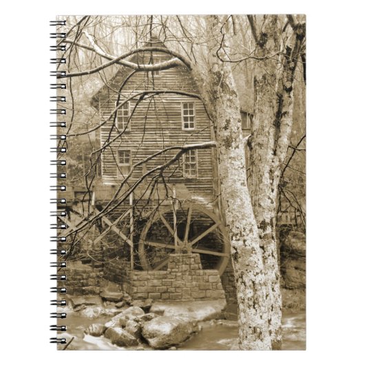waterwiel notitieboek (Voorkant)