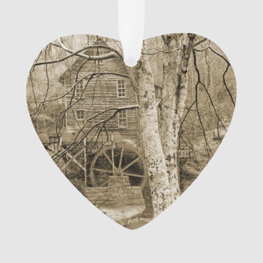  waterwiel ornament (voorkant)