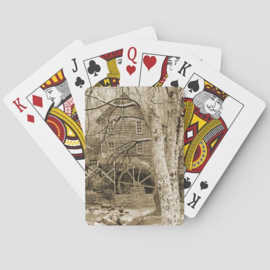  waterwiel pokerkaarten (Achterkant)