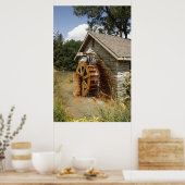 Waterwiel Poster (Keuken)