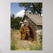 Waterwiel Poster (Voorkant)