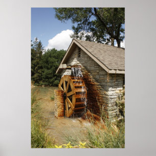 Waterwiel Poster