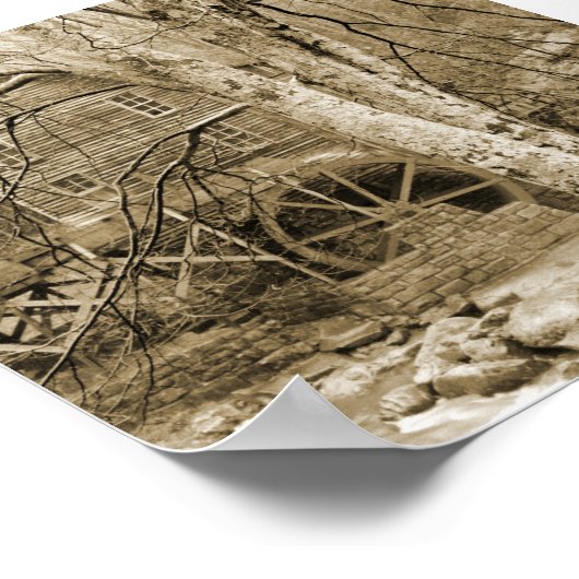  waterwiel poster (Hoek)